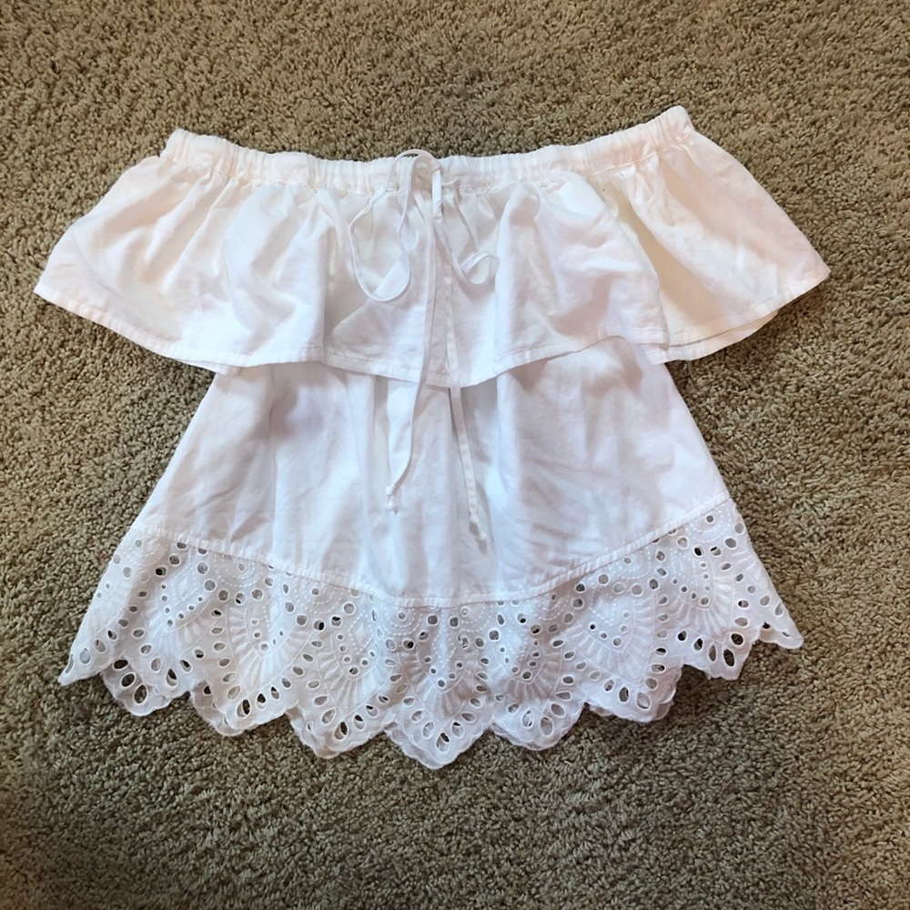 Madewell off-the-shoulder top